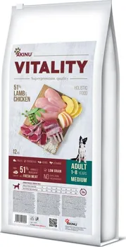 Krmivo pro psa Akinu Vitality Dog Adult Medium Lamb/Chicken 12 kg