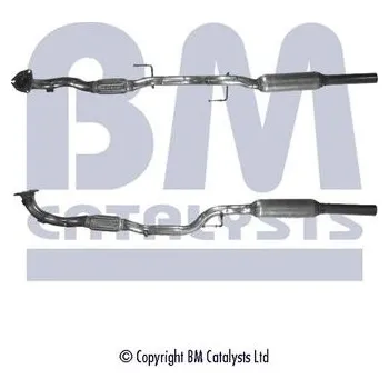 Výfuková trubka Výfuková trubka BM CATALYSTS BM50199