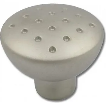 Nábytkové kování JARO knopek 34mm Ni-SATIN (Madlo úchytka kování na zásuvky pro šuplík )