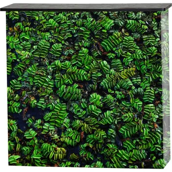 Counter Fabric Table Top Wood