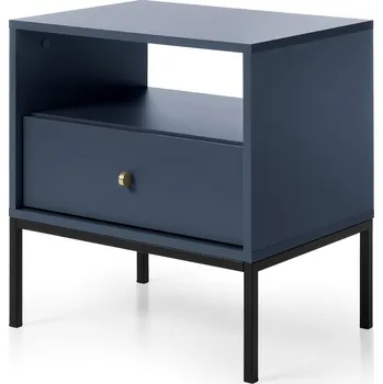 Noční stolek Noční stolek Mono - tmavě modrá