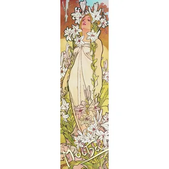 Presco Group Alfons Mucha Lilie Záložka Presco Group Alfons Mucha Lilie