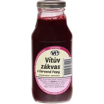 konzervovaná zelenina Vítovo Kimči Zákvas z červené řepy 330 ml