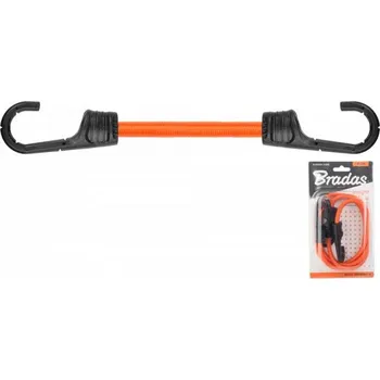 Bradas Stahovací guma s kovovo-plastovými háky, 80cm, 2 ks