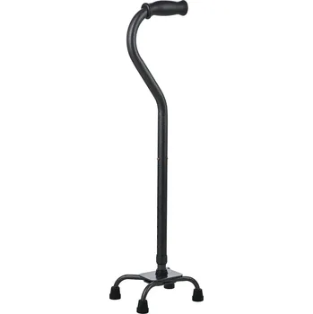 Moretti Bariatrická čtyřbodová hůl černá