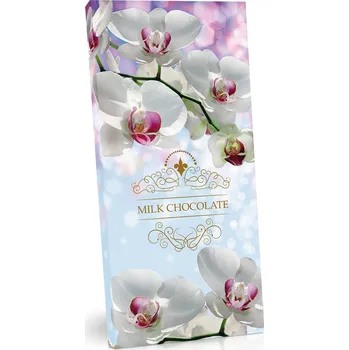 Čokoláda Selllot, s.r.o., K Hájům 34, 155 00 Praha 5 - Vyrobeno v EU Orchidej - Mléčná čokoláda 100g
