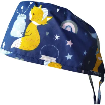 Zdravotnický oděv Unisex lékařská chirurgická čepice vícebarevná W1342