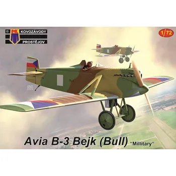 Plastikový model 1:72 Avia B.3 Bejk (Bull) „Military“