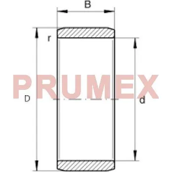 NKE IR 65X75X28 ložiskový kroužek