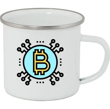 Plecháček - nerezový lem s potiskem Plecháček blue bubble