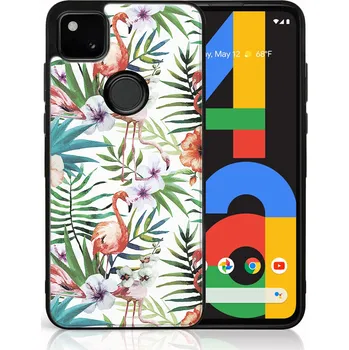 Příslušenství pro tablet VSECHNONAMOBIL 39663 MY ART Silikonový kryt Google Pixel 4a FLAMINGOS (009)