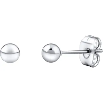Náušnice Celostříbrné náušnice pecky - kuličky 4 mm JJJ101E4