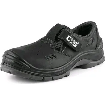 Pracovní obuv Obuv sandál CXS SAFETY STEEL IRON S1, černý, vel. 45