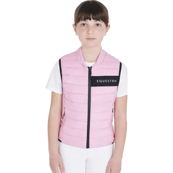 EQUESTRO Vesta jezdecká Equestro, dětská, lilla 14 let