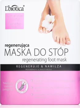 Kosmetika na nohy L'biotica Regeneration Food Mask regenerační maska na nohy 1 ks