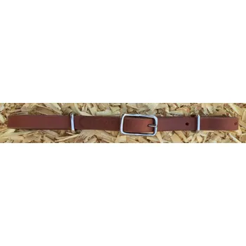 GVR Kožený podbradní řemínek Barva: chestnut