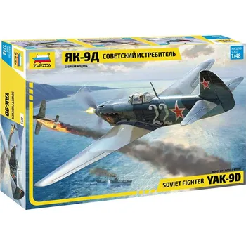 Plastikový model Model Kit letadlo 4815 - YAK-9 Soviet fighter (1:48)