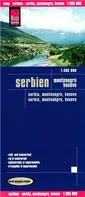 Serbien, Montenegro, Kosovo 1:385 000 - Reise Know-How Verlag Rump (2019)