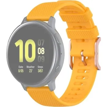 VSECHNONAMOBIL 32397 Řemínek Samsung Galaxy Active 3 / Active 2 (20mm) žlutý