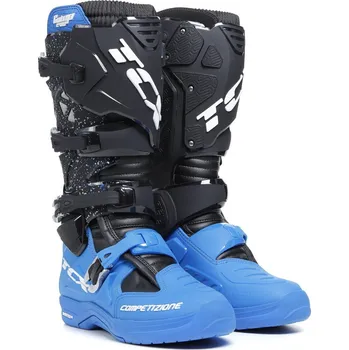 Moto obuv TCX Comp Evo 2 Michelin® Black/Blue 46