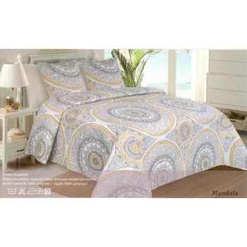 Přehoz na lůžko Jahu s.r.o. Přehoz na postel MANDALA barva: dvojlůžko - 220/240 cm