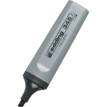 Zvýrazňovač Edding 345 šedý 