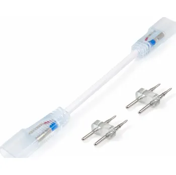 Neonová značka Konektor pro LED neonové pásky 230V/24V 8x16mm Oboustranný dl.
