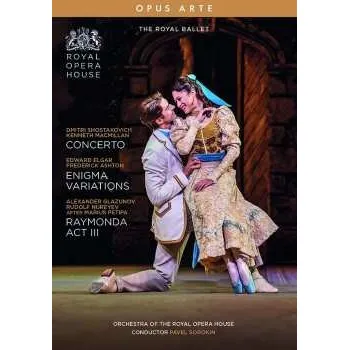 Zahraniční hudba DVD Dmitri Schostakowitsch: The Royal Ballet - Concerto / Enigma Variations / Raymonda 2020