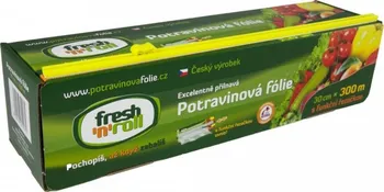 Potravinová fólie Vipor PVC Fresh'n'Roll s řezačkou 30 cm x 100 m