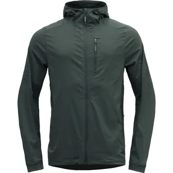 Pánská móda Devold pánská větruodolná bunda Heroy Man Jacket W/Hood Barva: WOODS, Velikost: L