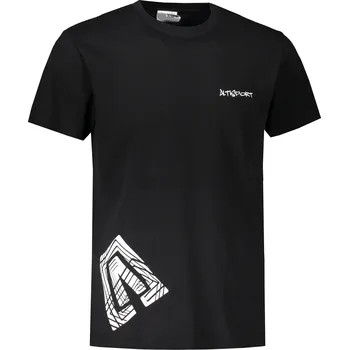 Pánské tričko Pánské triko ALTISPORT ALM013129 ČERNOBÍLÁ M