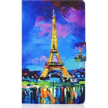 Pouzdro na tablet VSECHNONAMOBIL 24652 ART zaklapovací obal Samsung Galaxy Tab A7 10.4 (T500 / T505) EIFFEL TOWER