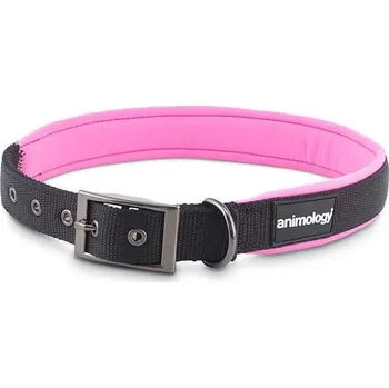 Obojek pro psa Animology Nylonový obojek pro psy růžový S