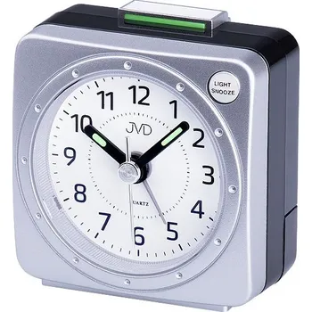 Budík JVD Nejlevnější nalogový budík JVD quartz SR220.2 s osvětlením