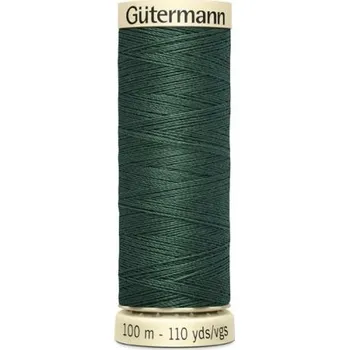 Nit Univerzální šicí nit Gütermann v tmavě zelené barvě 302
