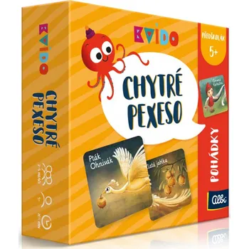 Společenská hra ALBI Chytré pexeso - Pohádky - Kvído