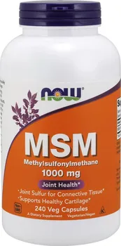 Kloubní výživa Now Foods MSM 1000 mg