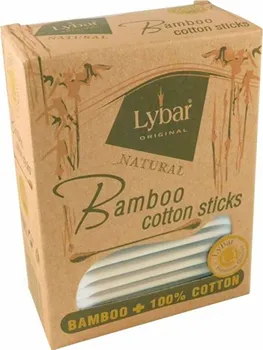 Vatová tyčinka Lybar Original Natural Bamboo 200 ks