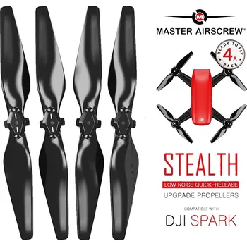 Dron Tišší lesklé vrtule STEALTH pro DJI SPARK