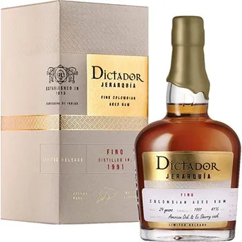 Rum Dictador Jerarquía Fino 1991 0,7 l