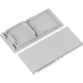 LED lišta Koncovka WIRELI COMBO30-01 E9 šedá, pár