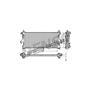 Chladič motoru Chladič motoru DENSO (DE DRM21100)