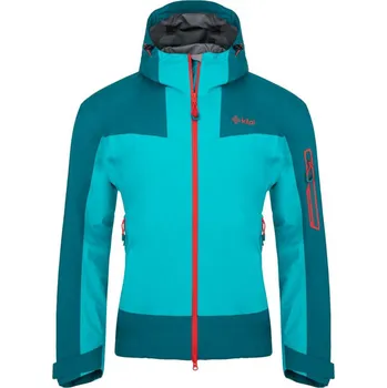Pánská móda Pánská turistická bunda Kilpi Mamba-M Tyrkysová XS