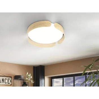 LED stropní svítidlo Eglo 99622 VALCASOTTO 24 W 2500 lm 3000 K hnědá