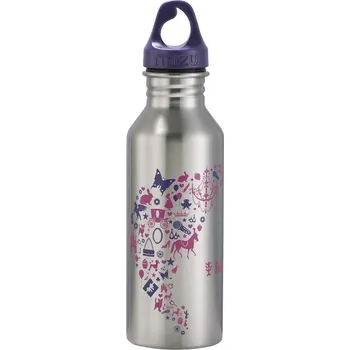 Láhev Step By Step Láhev na pití z nerezové oceli 500 ml fialová/růžová