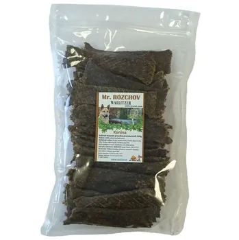 Pamlsek pro psa Mr. Rozchov Prémiumluft sušené masové proužky konina 500 g