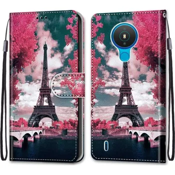 Náhradní kryt pro mobilní telefon VSECHNONAMOBIL 31955 ART Peňaženkový kryt Nokia 1.4 PARIS