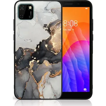 Pouzdro na tablet VSECHNONAMOBIL 42710 MY ART Silikonový obal Huawei Y5p GREY MARBLE (140)