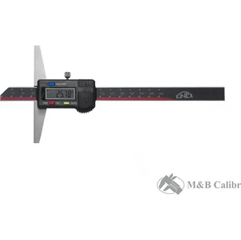 Posuvné měřítko KINEX » K-MET Hloubkoměr digitální 600/0,01 mm bez nosu KINEX
