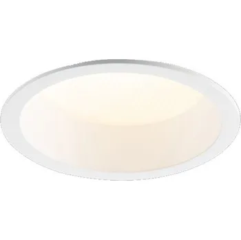 LED2 Zeta XS, bílé svítidlo pro zapuštění, 10W LED 3000K stmívatelné TRIAC, ⌀10,3cm, IP44